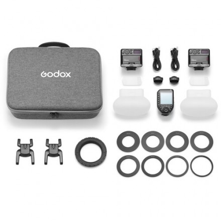Вспышка Godox MF12-DK1 TTL для Sony биполярная TTL